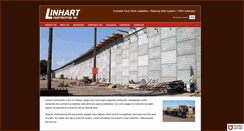 Desktop Screenshot of linhartconstruction.com